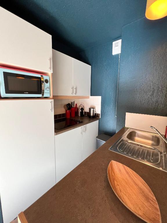 CENTRE STATION 1800 Dernier etage Renove 2 Chambres 6 personnes Skis aux pieds appartement pied des pistes 9