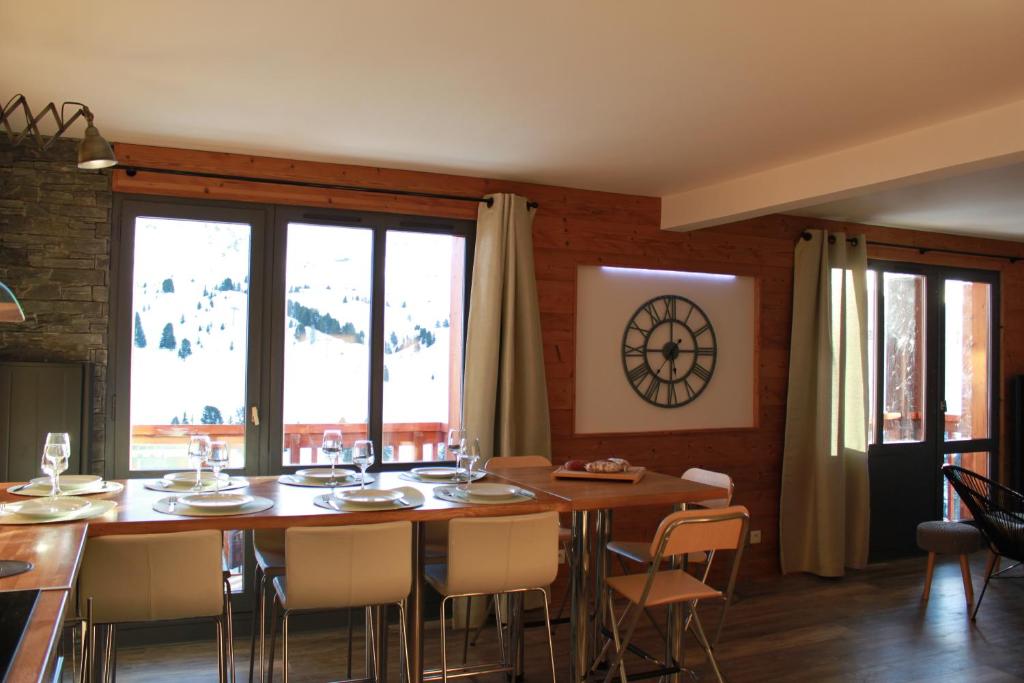 Carene Belle plagne 8 personnes appartement pied des pistes 12