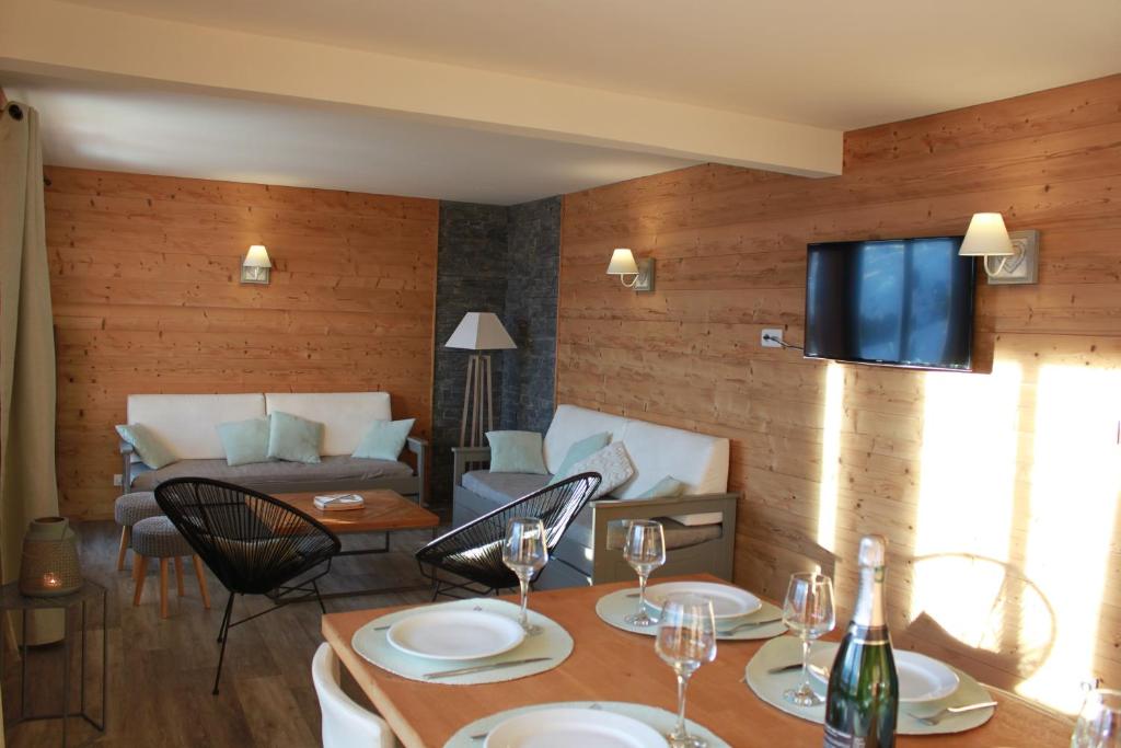 Carene Belle plagne 8 personnes appartement pied des pistes 8