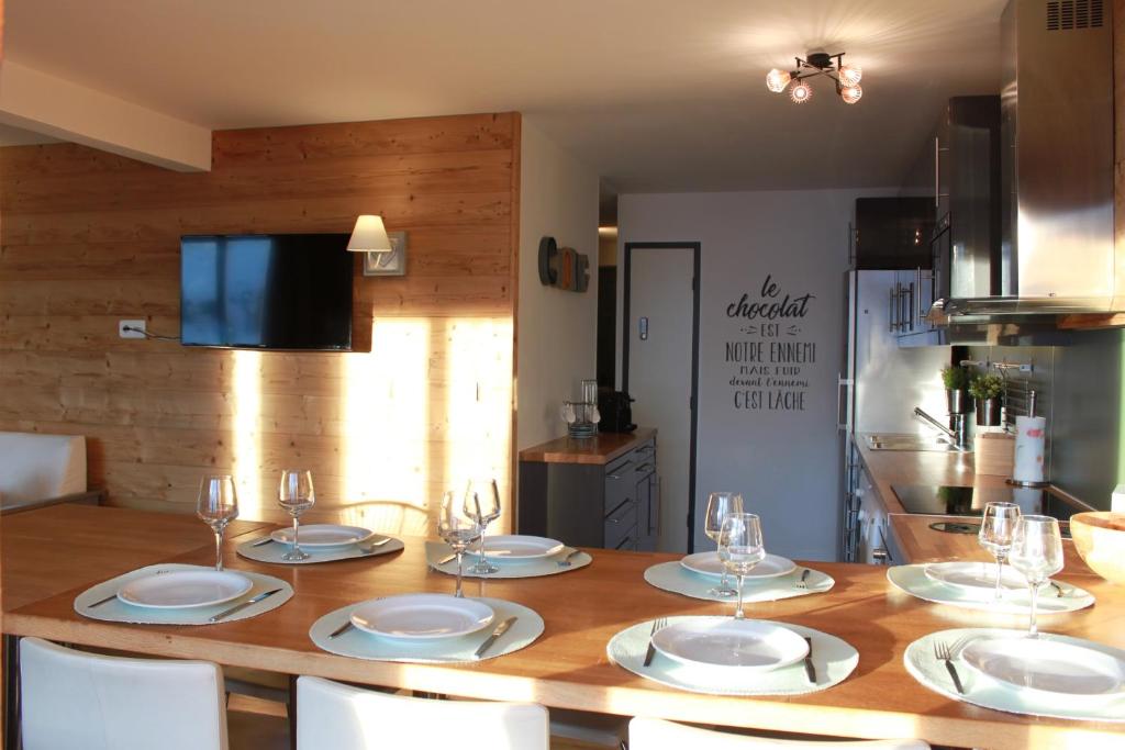 Carene Belle plagne 8 personnes appartement pied des pistes 9