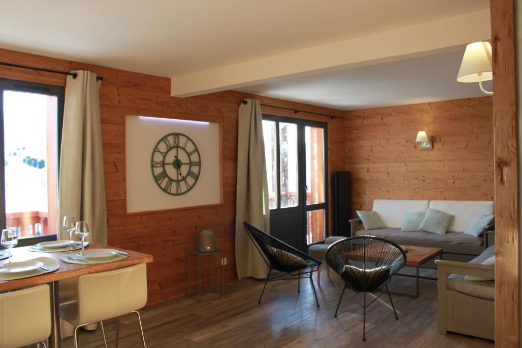 Carene Belle plagne 8 personnes appartement pied des pistes