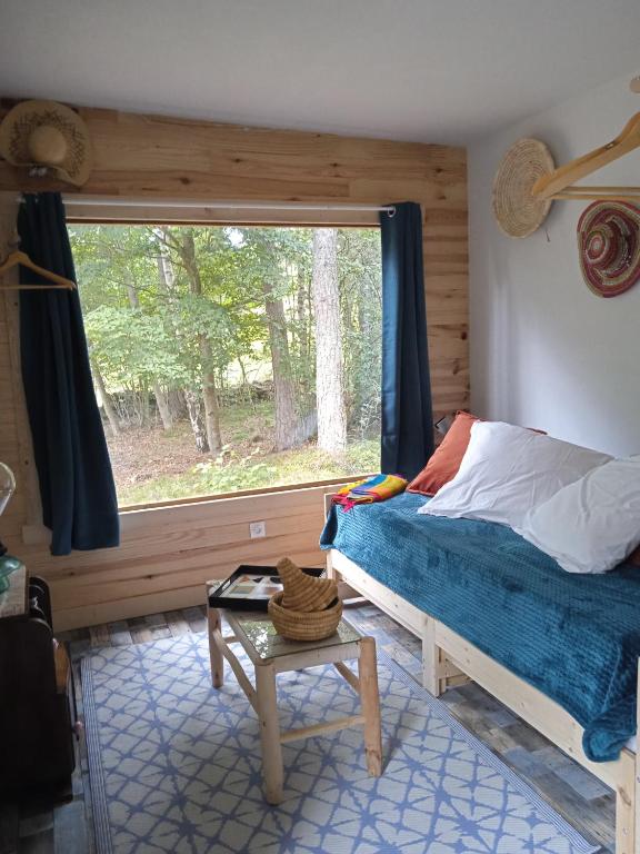 Chalet Hibou 1 couchage en 140 Domaine de la Mamounette gite pied des pistes 1