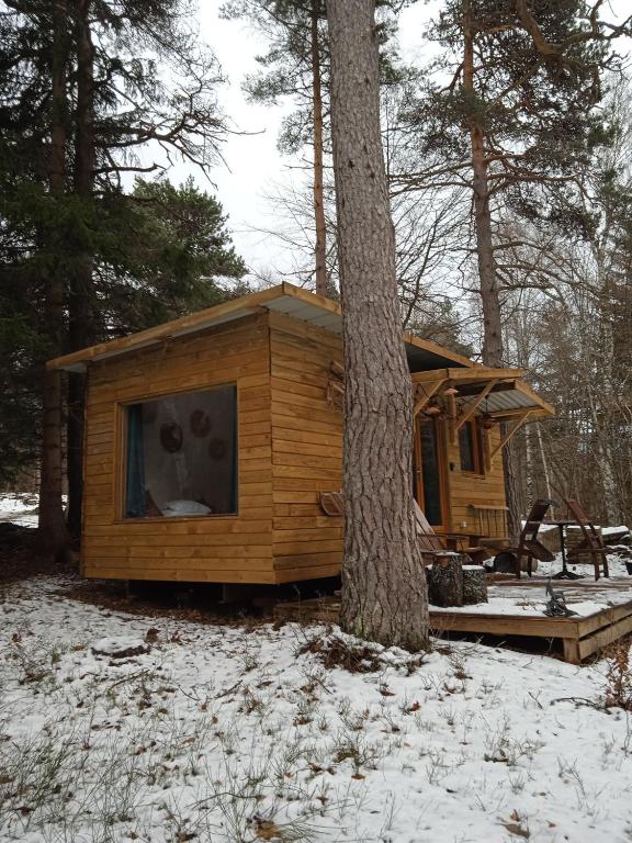 Chalet Hibou 1 couchage en 140 Domaine de la Mamounette gite pied des pistes 10