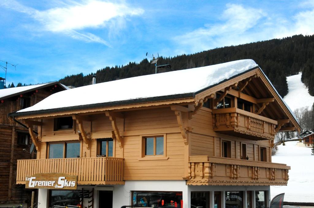 Chalet Hotel Aiguille Blanche Logis hotel pied des pistes 5