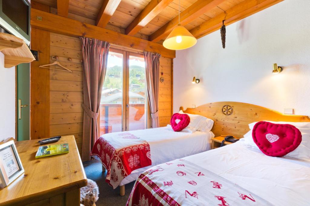 Chalet Hotel Aiguille Blanche Logis hotel pied des pistes 6