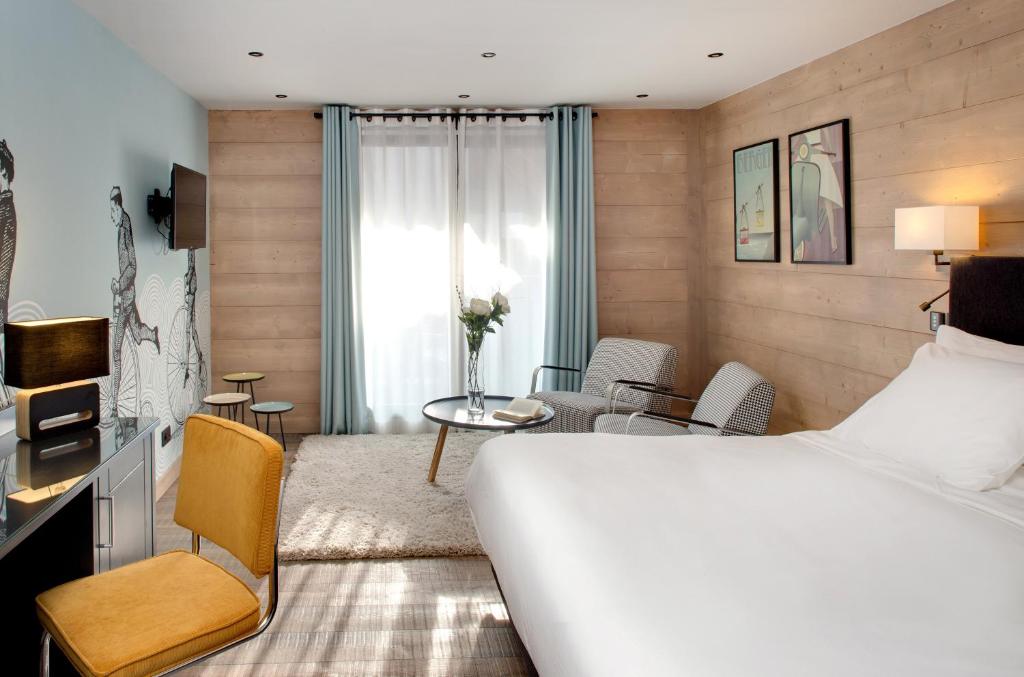 Chalet Hotel La Marmotte La Tapiaz SPA The Originals Relais hotel pied des pistes 3