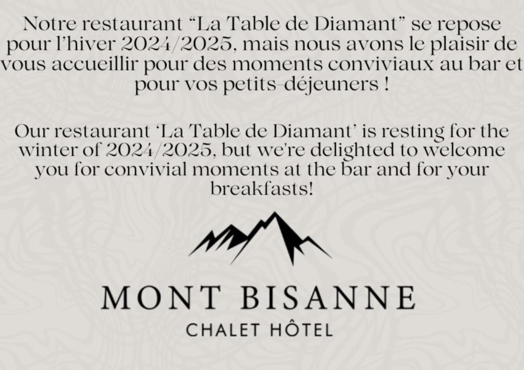 Chalet Hotel Le Mont Bisanne hotel pied des pistes 8