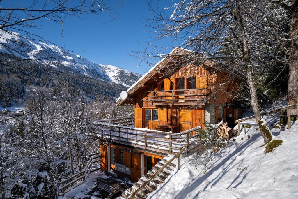 Chalet La Fugue Meribel Centre chalet pied des pistes