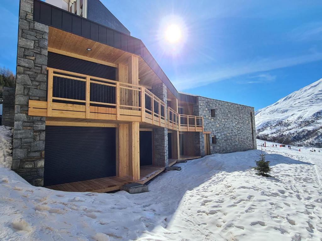 Chalet Le Granitic appartement pied des pistes 19