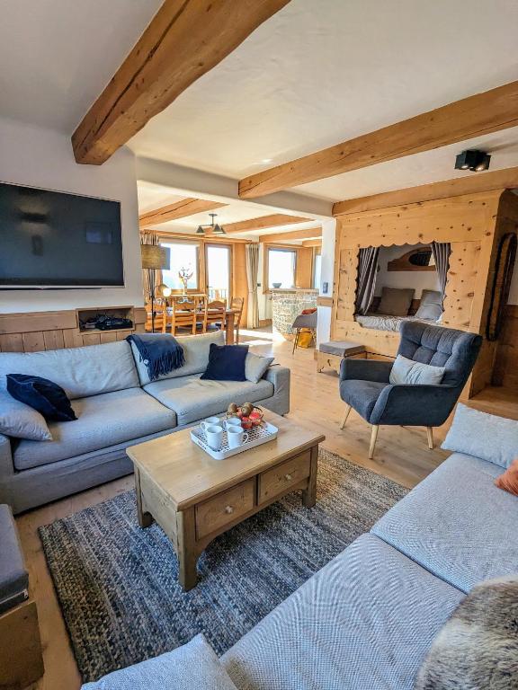 Chalet Le Lodze Pieds des pistes appartement pied des pistes 4