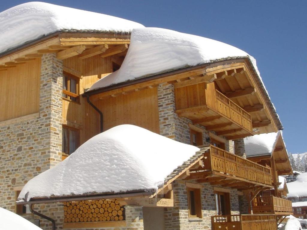 Chalet Le Lodze Pieds des pistes appartement pied des pistes