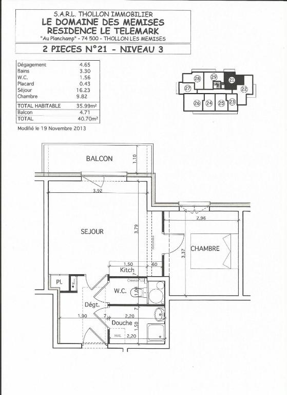 Chalet Le Telemark wifi fibre et garage appartement pied des pistes 10