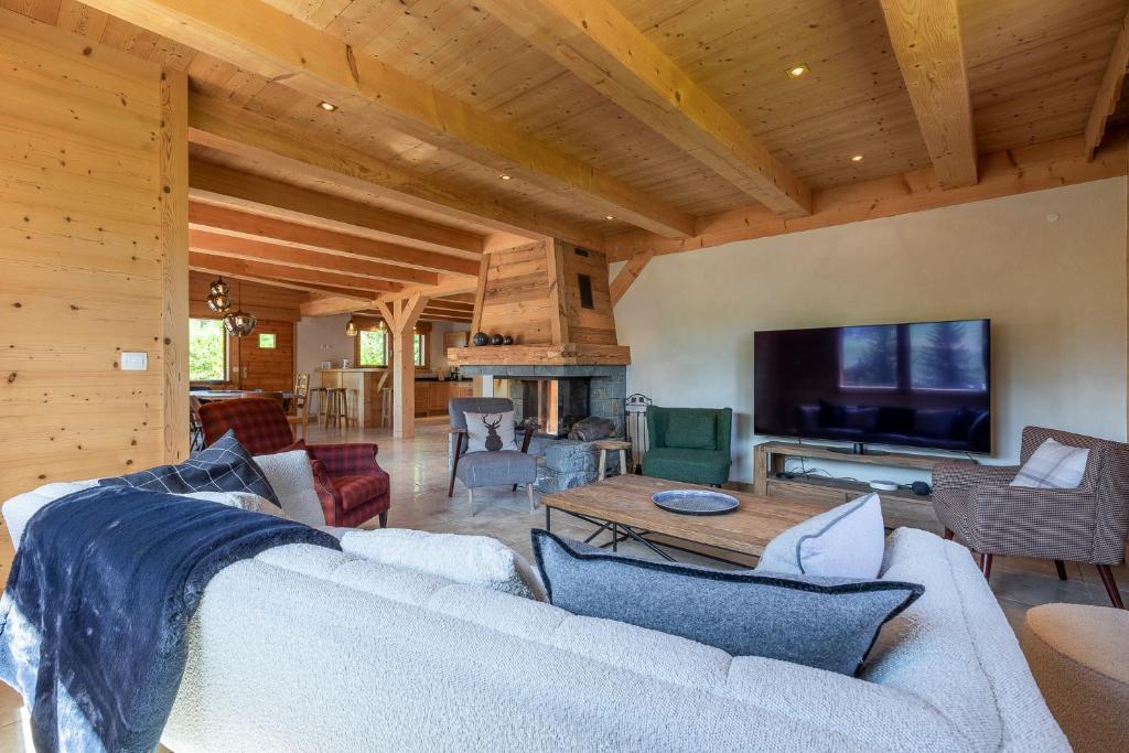 Chalet Les Bognettes 10 personnes chalet pied des pistes 4