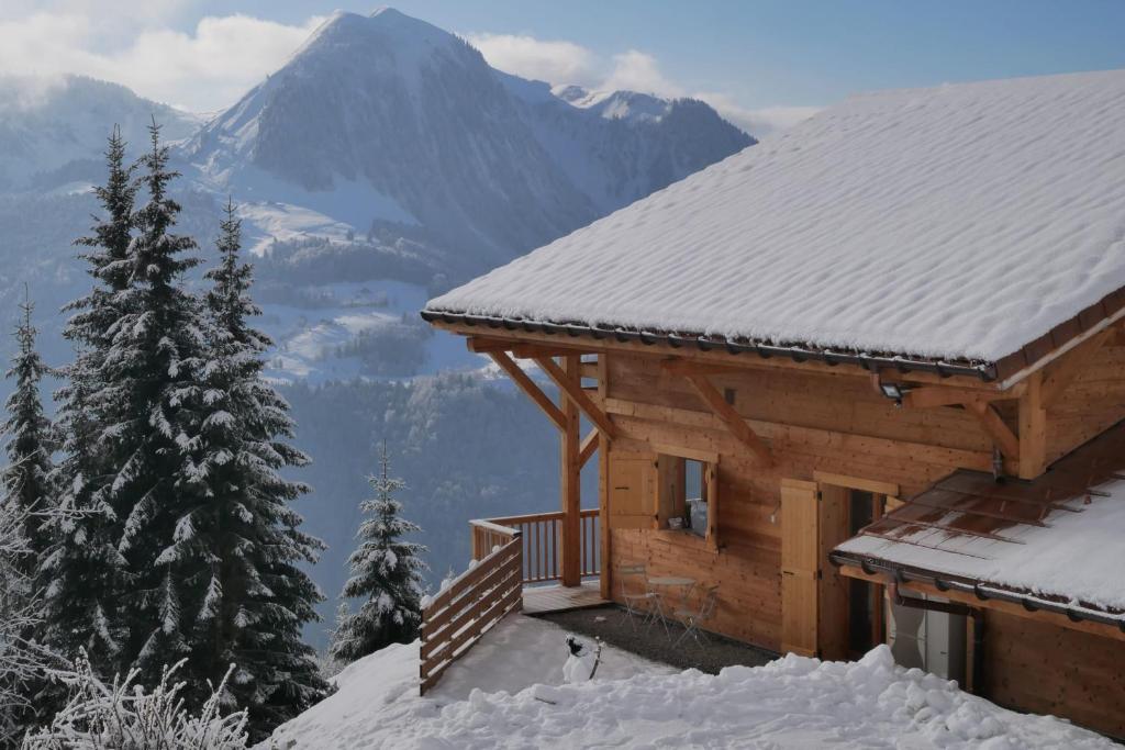 Chalet Lucyvon exceptional view chalet pied des pistes 14