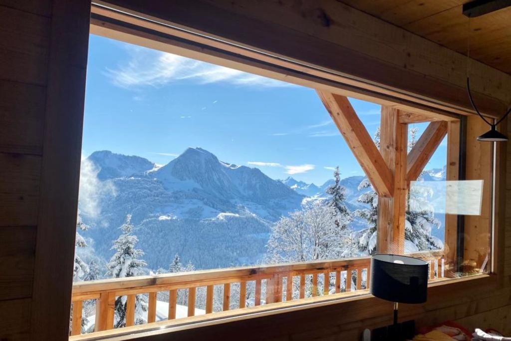 Chalet Lucyvon exceptional view chalet pied des pistes 19