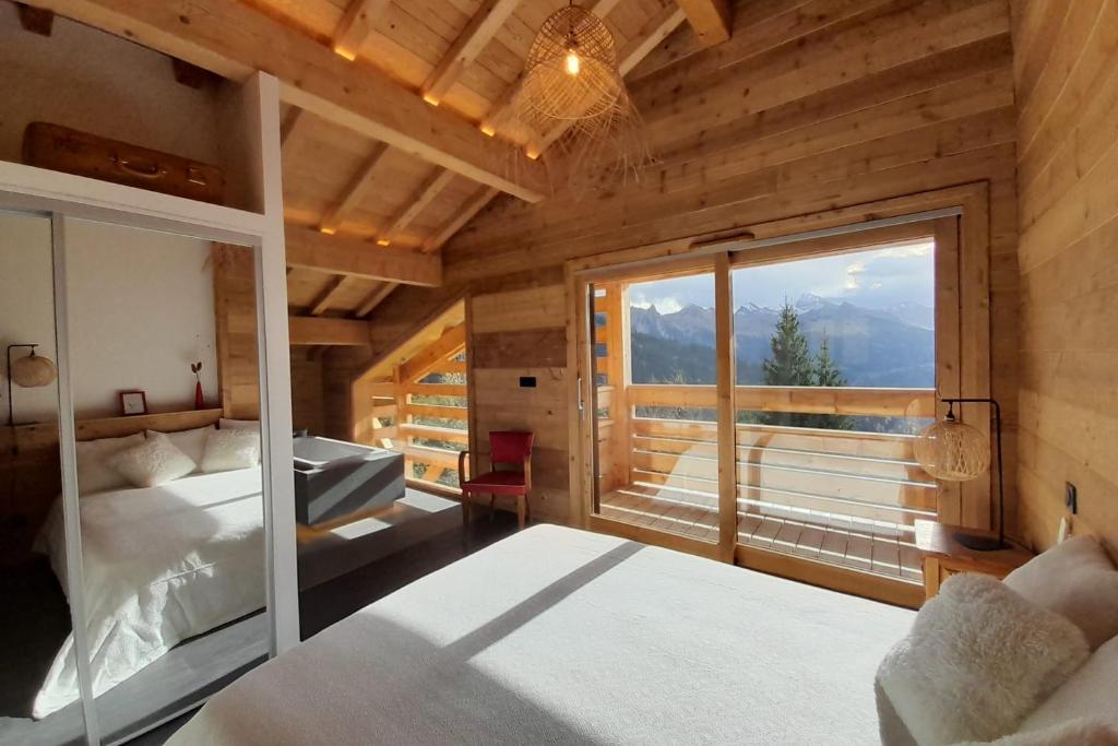 Chalet Lucyvon exceptional view chalet pied des pistes 5