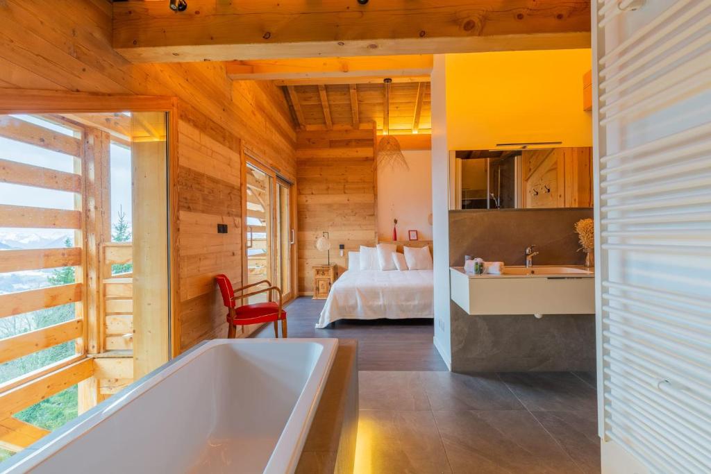 Chalet Lucyvon exceptional view chalet pied des pistes 6