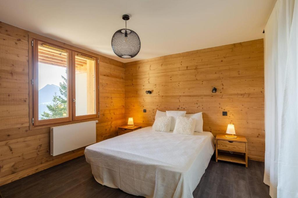 Chalet Lucyvon exceptional view chalet pied des pistes 9