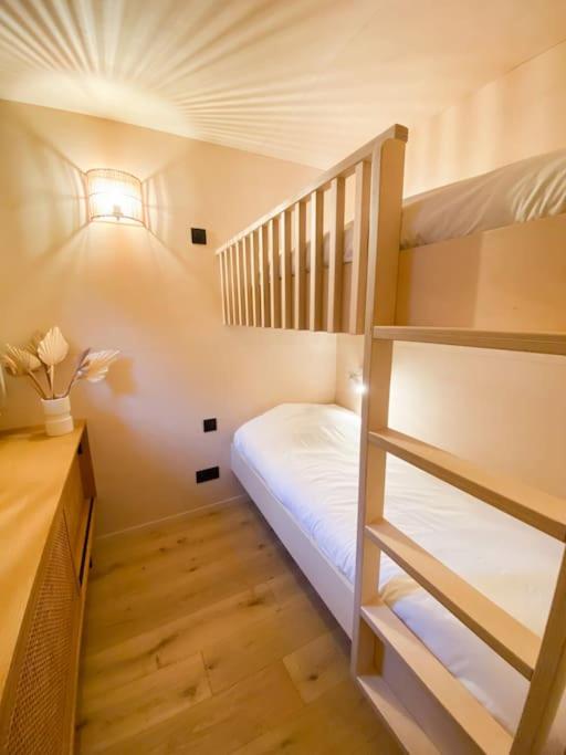 Chalet Meleze skis aux pieds Alpes Sainte Foy station 1550 chalet pied des pistes 14