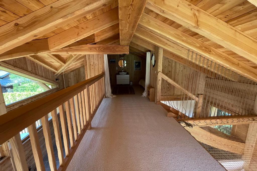 Chalet Mitoyen pour 8 avec BALCON et JARDIN chalet pied des pistes 10
