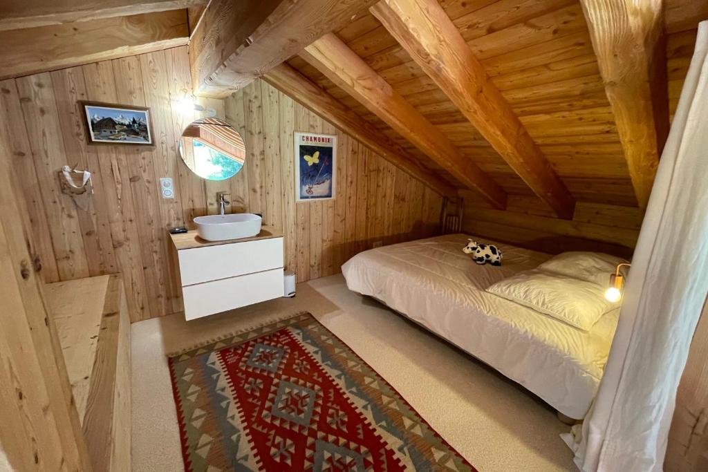 Chalet Mitoyen pour 8 avec BALCON et JARDIN chalet pied des pistes 11