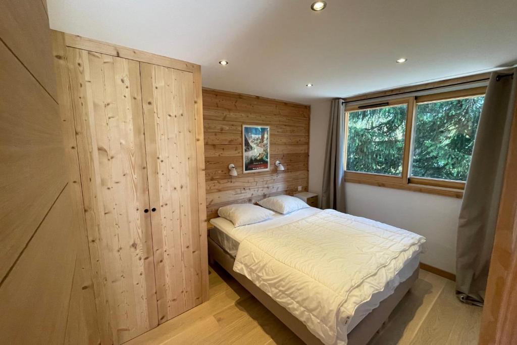 Chalet Mitoyen pour 8 avec BALCON et JARDIN chalet pied des pistes 12
