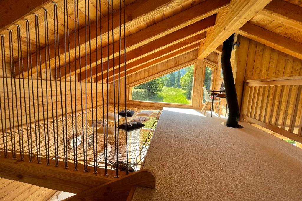 Chalet Mitoyen pour 8 avec BALCON et JARDIN chalet pied des pistes 8