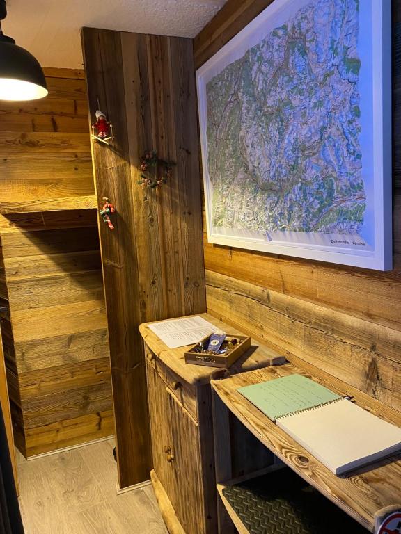 Chalet Olympie Appartement avec balcon et vue montagne ski aux pieds Meribel Mottaret appartement pied des pistes 18