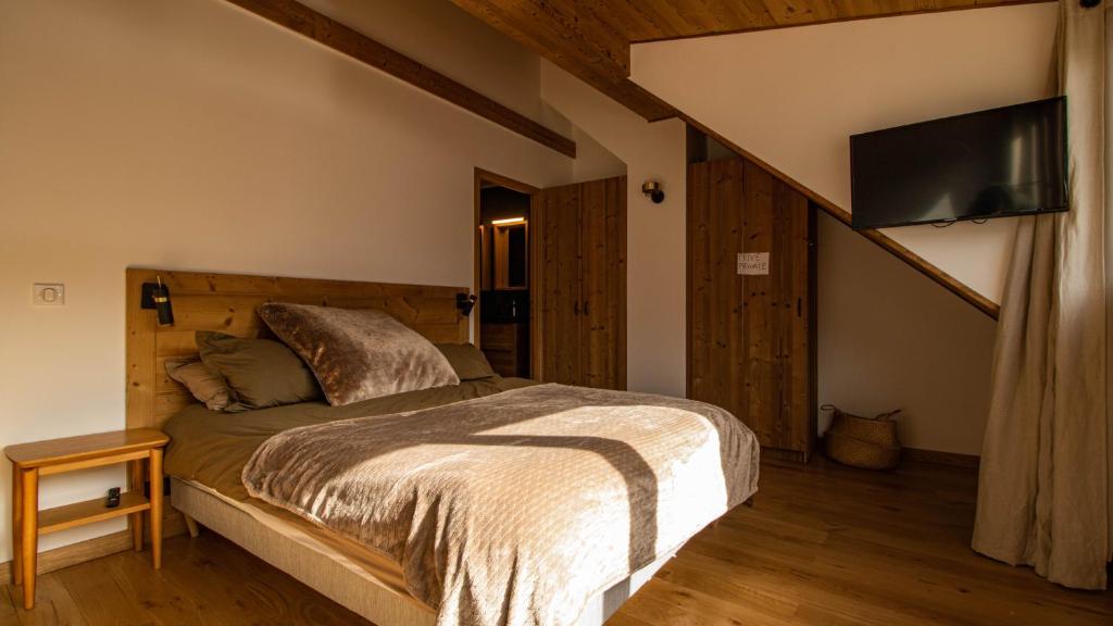 Chalet Peak Noir entier 12pers Cosy House Peak Noir for 12people gite pied des pistes 11