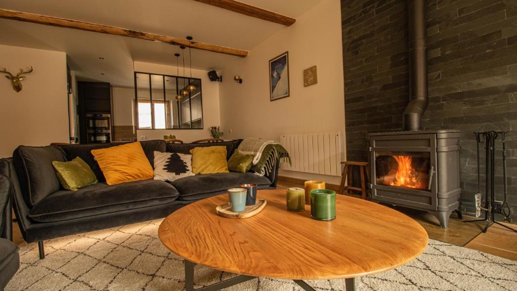 Chalet Peak Noir entier 12pers Cosy House Peak Noir for 12people gite pied des pistes 2