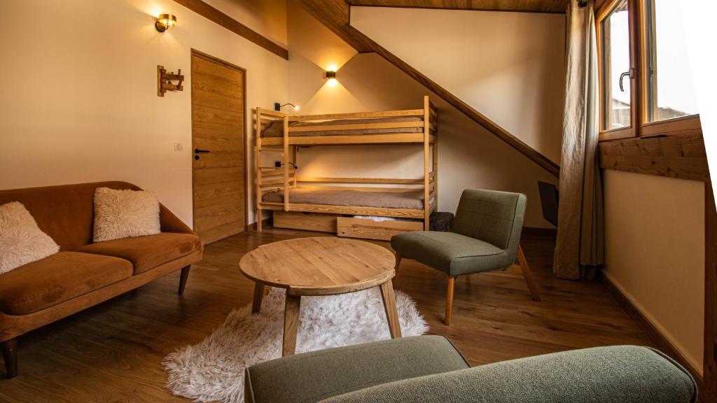 Chalet Peak Noir entier 12pers Cosy House Peak Noir for 12people gite pied des pistes 9