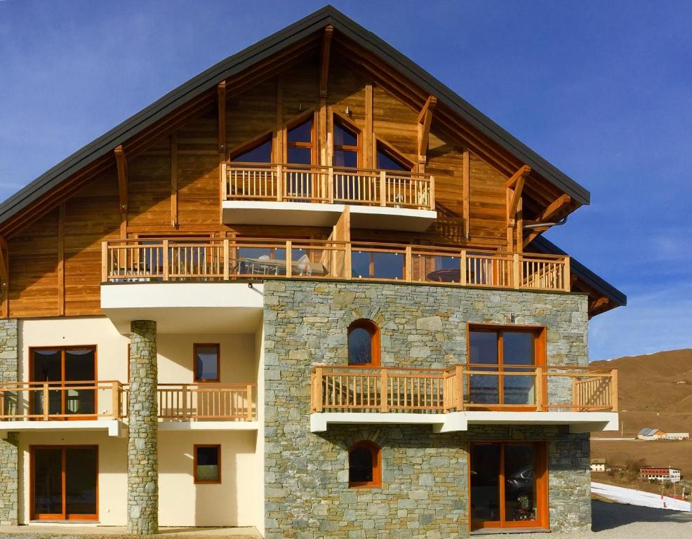 Chalet Skiopied appartement pied des pistes