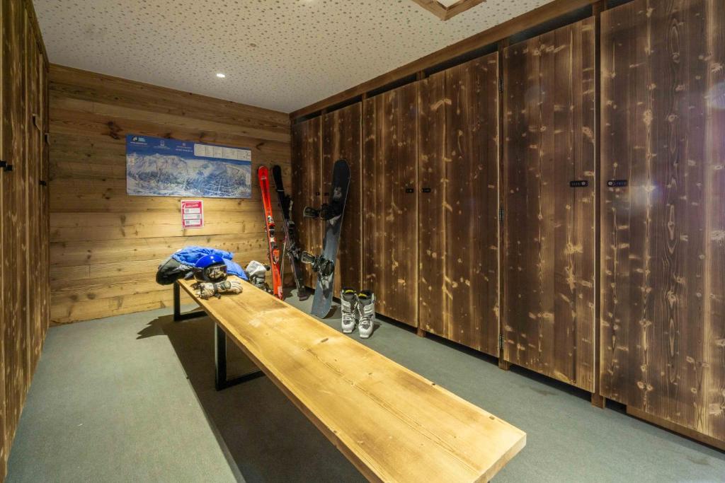 Chalet la Parrachee appartement pied des pistes 7