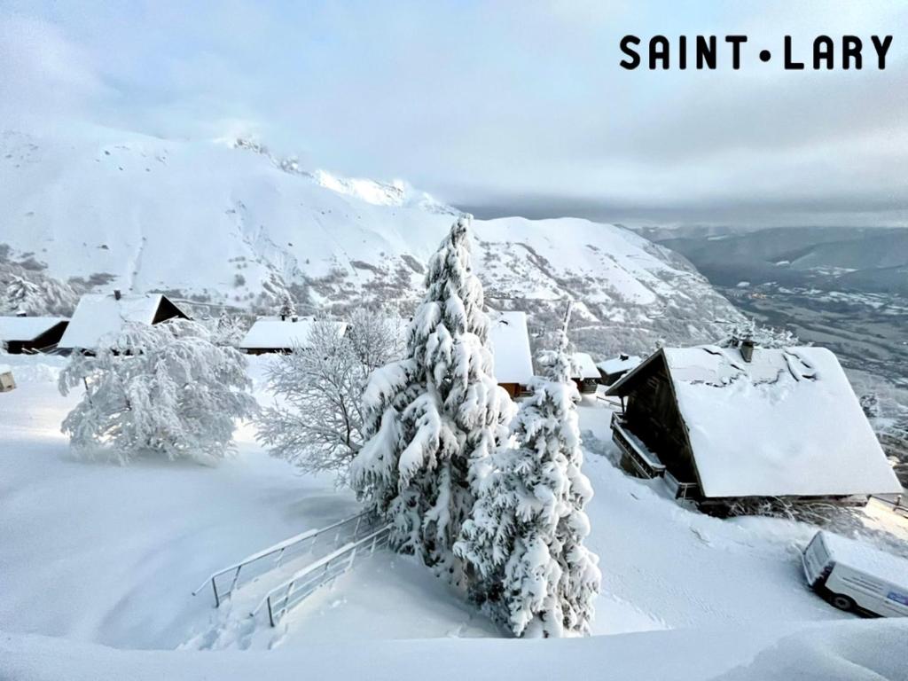 Chalet moderne classe 4 etoiles a St Lary En altitude 100m des pistes chalet pied des pistes 11