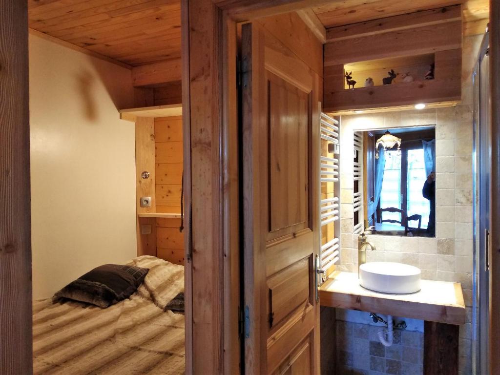 ChaletauxOrres au pied des pistes et skis aux pieds chalet pied des pistes 11
