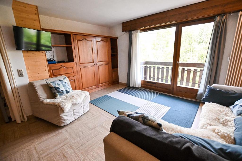Charmant 50m avec BALCON a Megeve appartement pied des pistes