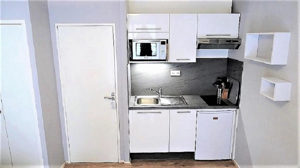 Charmant T2 hypercentre calme terrasse parking appartement pied des pistes 7
