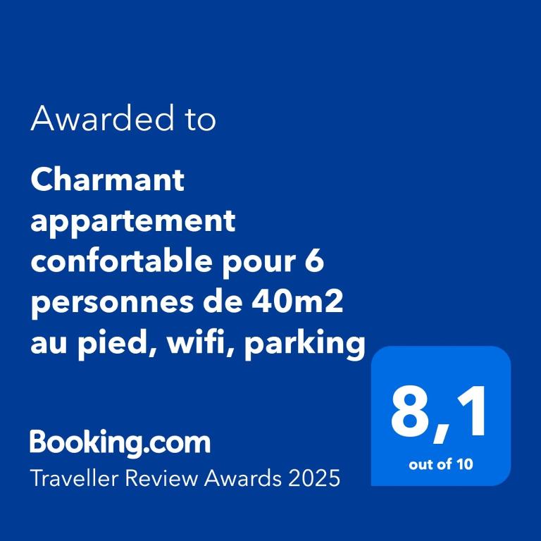 Charmant appartement confortable pour 6 personnes 40m2 pied pistes wifi parking appartement pied des pistes 12