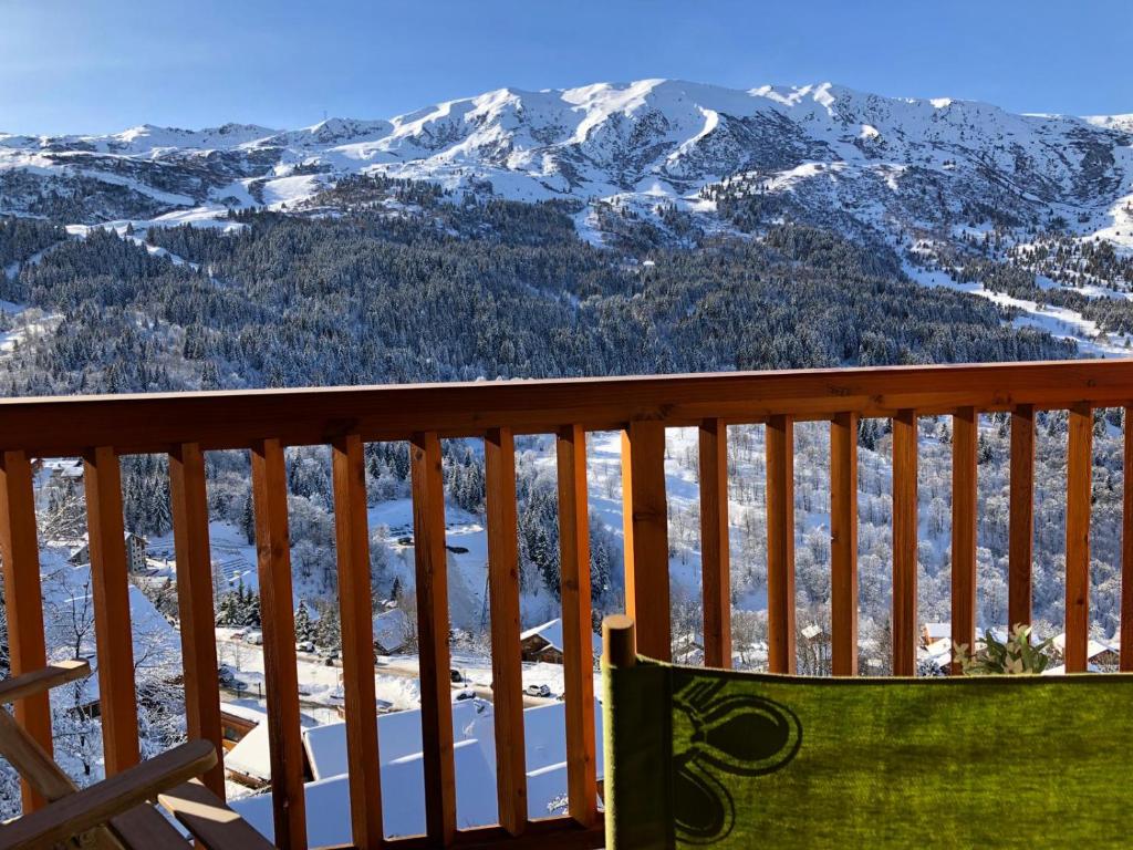 Charmant studio a Meribel avec cheminee appartement pied des pistes 12