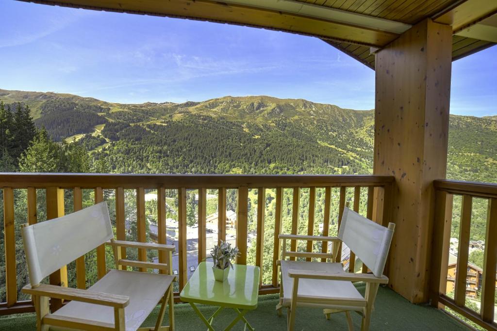 Charmant studio a Meribel avec cheminee appartement pied des pistes 19