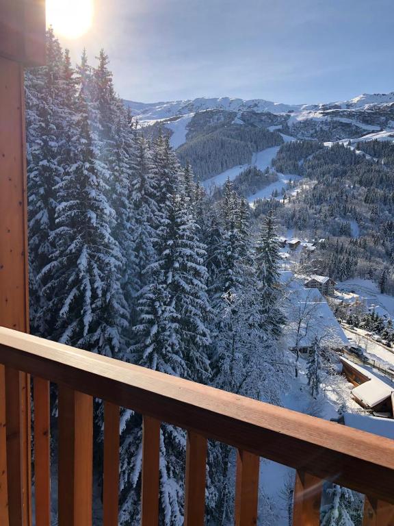 Charmant studio a Meribel avec cheminee appartement pied des pistes 9