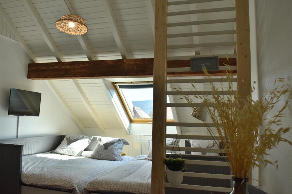Charmant studio le petit gris des montagnes appartement pied des pistes 6