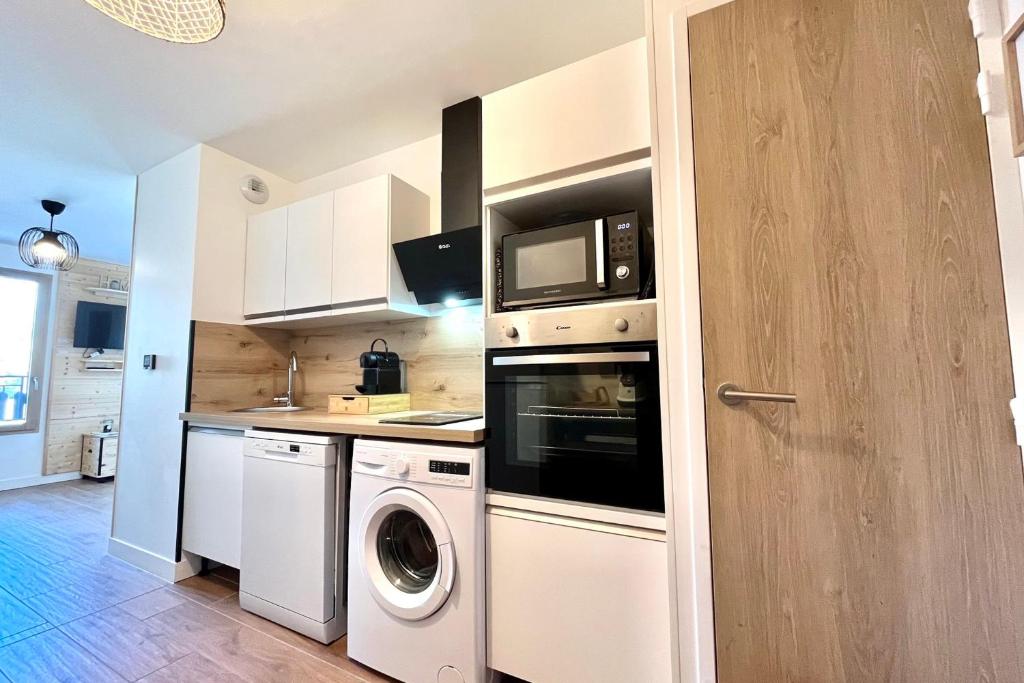 Comfortable studio well located in Saint Gervais appartement pied des pistes 2