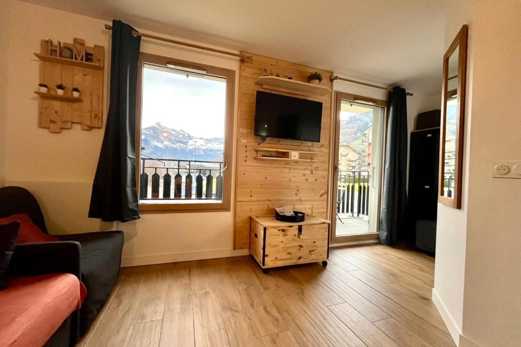 Comfortable studio well located in Saint Gervais appartement pied des pistes