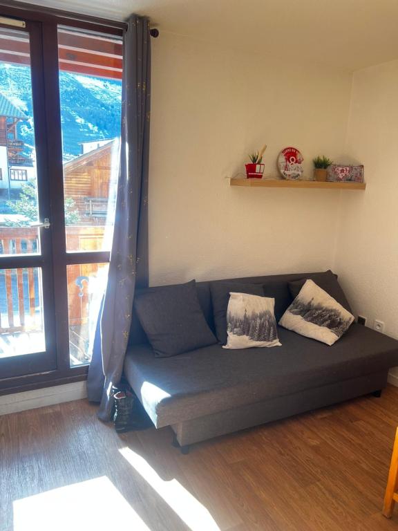 Cosy central Studio with a view balcony 20m2 4ppl appartement pied des pistes 8