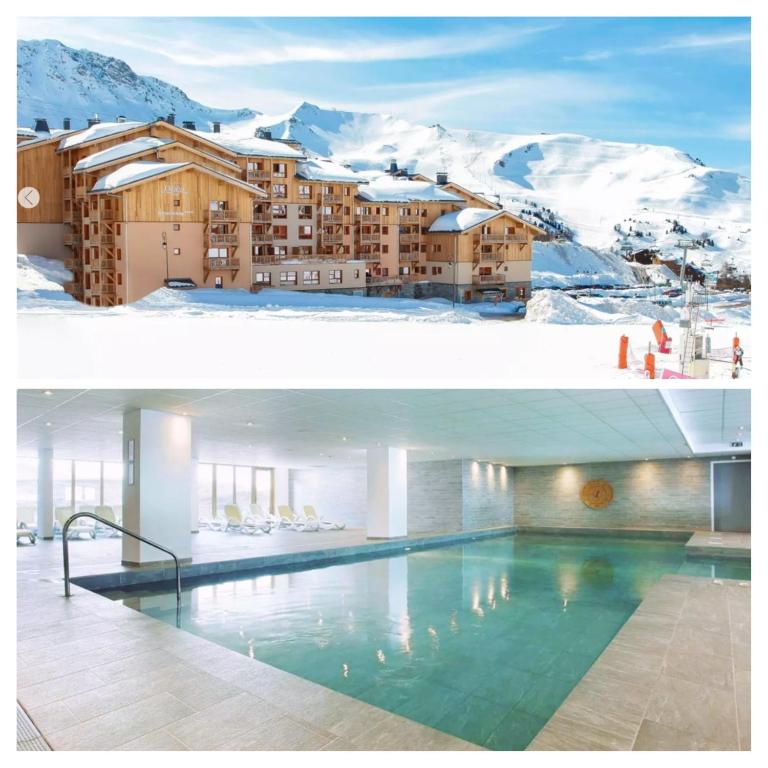 Crests Lodge Plagne Villages 2100m Classe 4 etoiles appartement pied des pistes