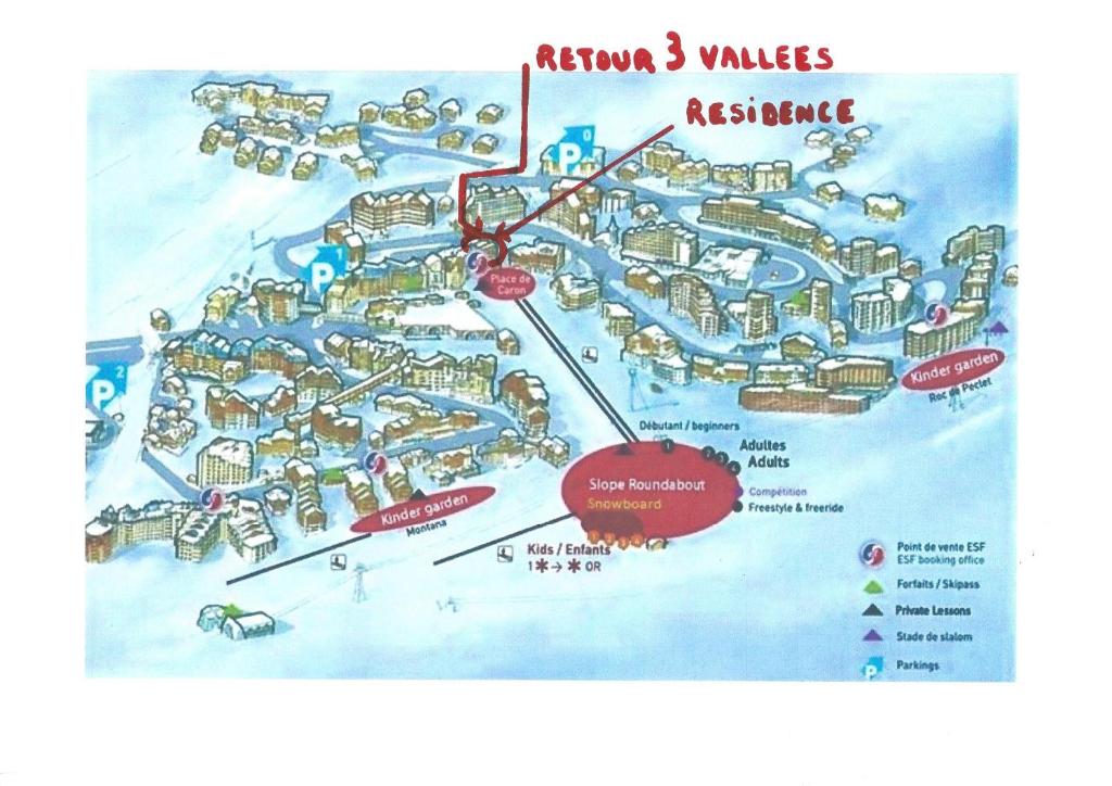 Dernier etage avec vue sur les montagnes Emplacement Exceptionnel au coeur de Val Thorens Ski aux pieds Prestations incluses appartement pied des pistes 9
