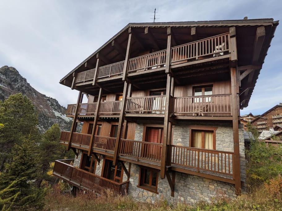 Duplex 170m2 avec terrasse vue domaine skiable ARCS2000 appartement pied des pistes 5