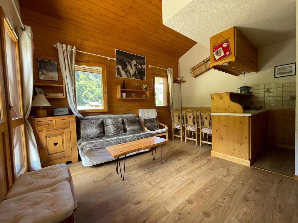 Duplex Plein sud Pied des pistes 50m2 Mottaret appartement pied des pistes 4