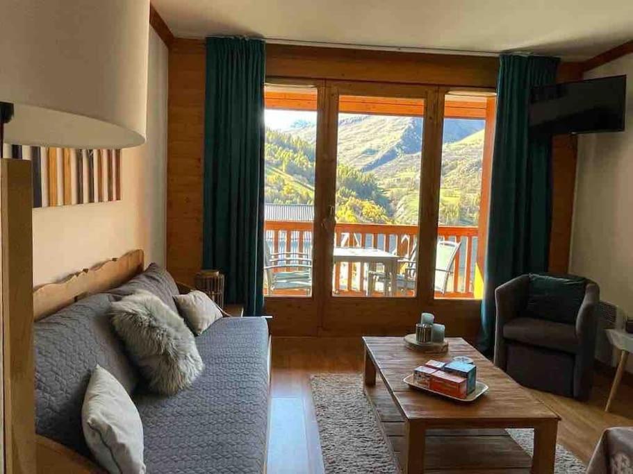 Duplex T3 ski aux pieds plein sud Piscine appartement pied des pistes 16
